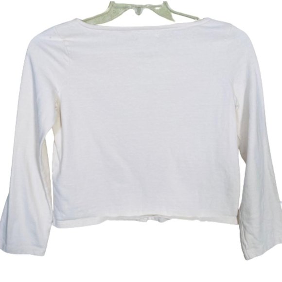 Madewell Queens Graphic Top Ivory Size XXS - Picture 4 of 8
